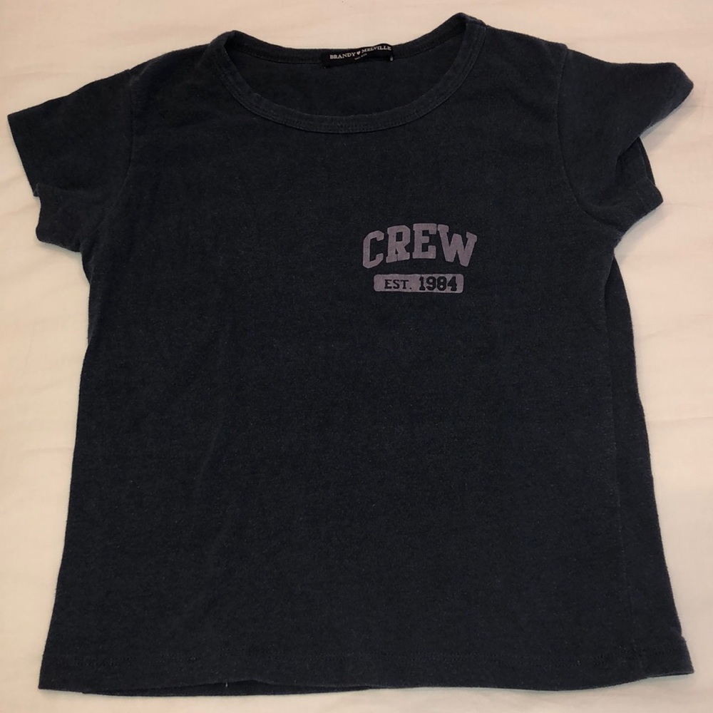 rare brandy melville crew shirt!